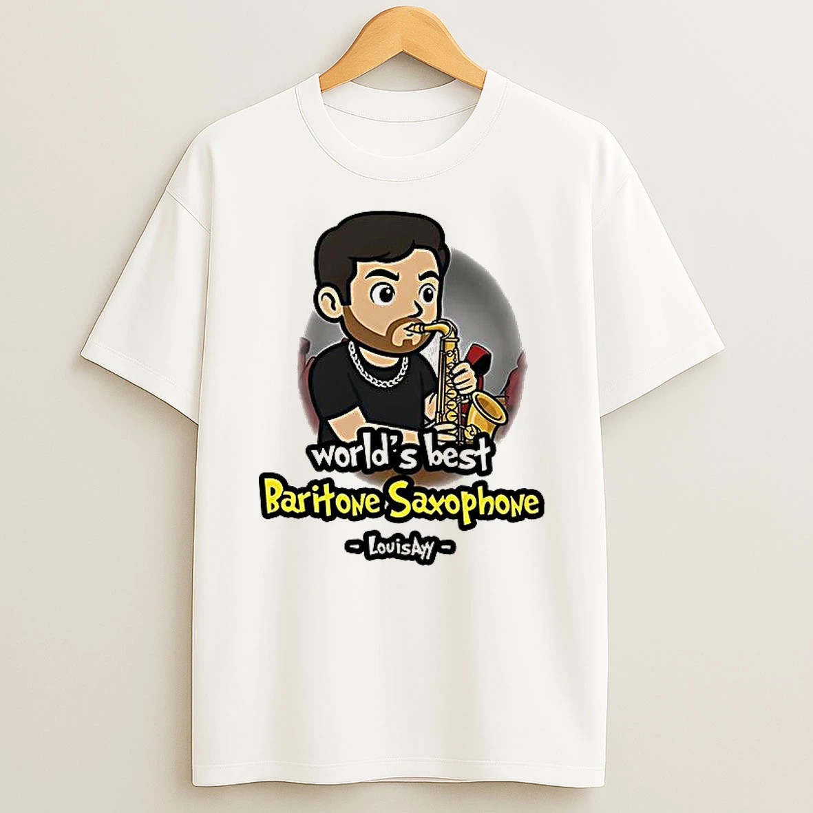 Worlds Best Baritone Saxophone T Shirt