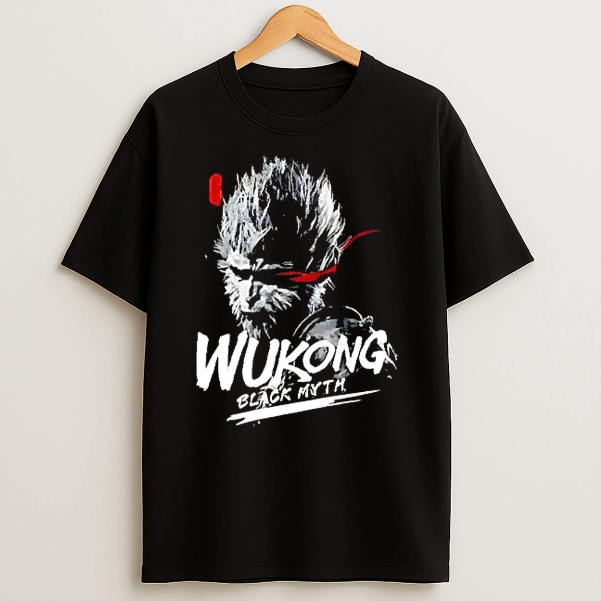 Wukong Black Myth Graphic Retro T Shirt