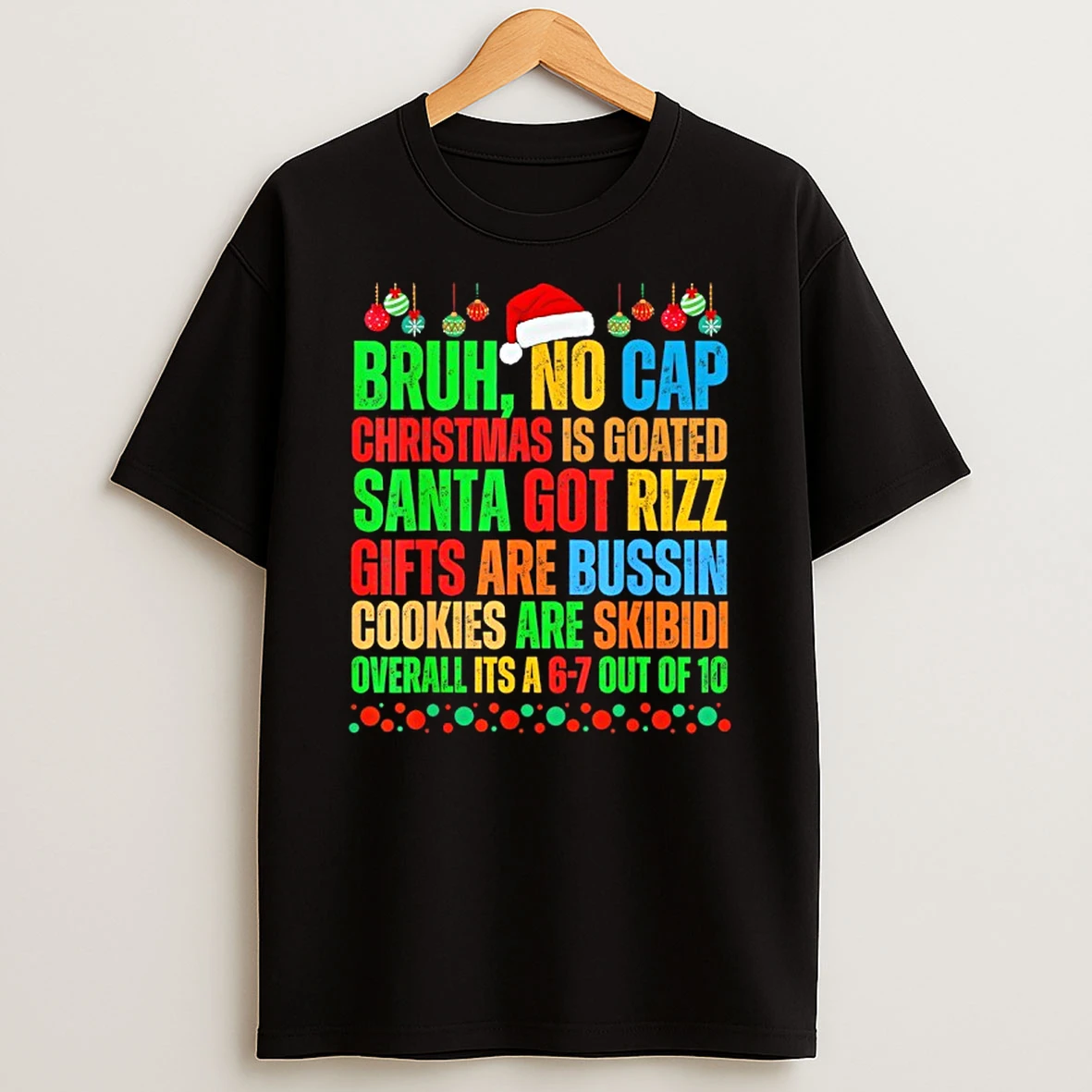 Xmas School Generation Alpha Gen A Slang Christmas T Shirt