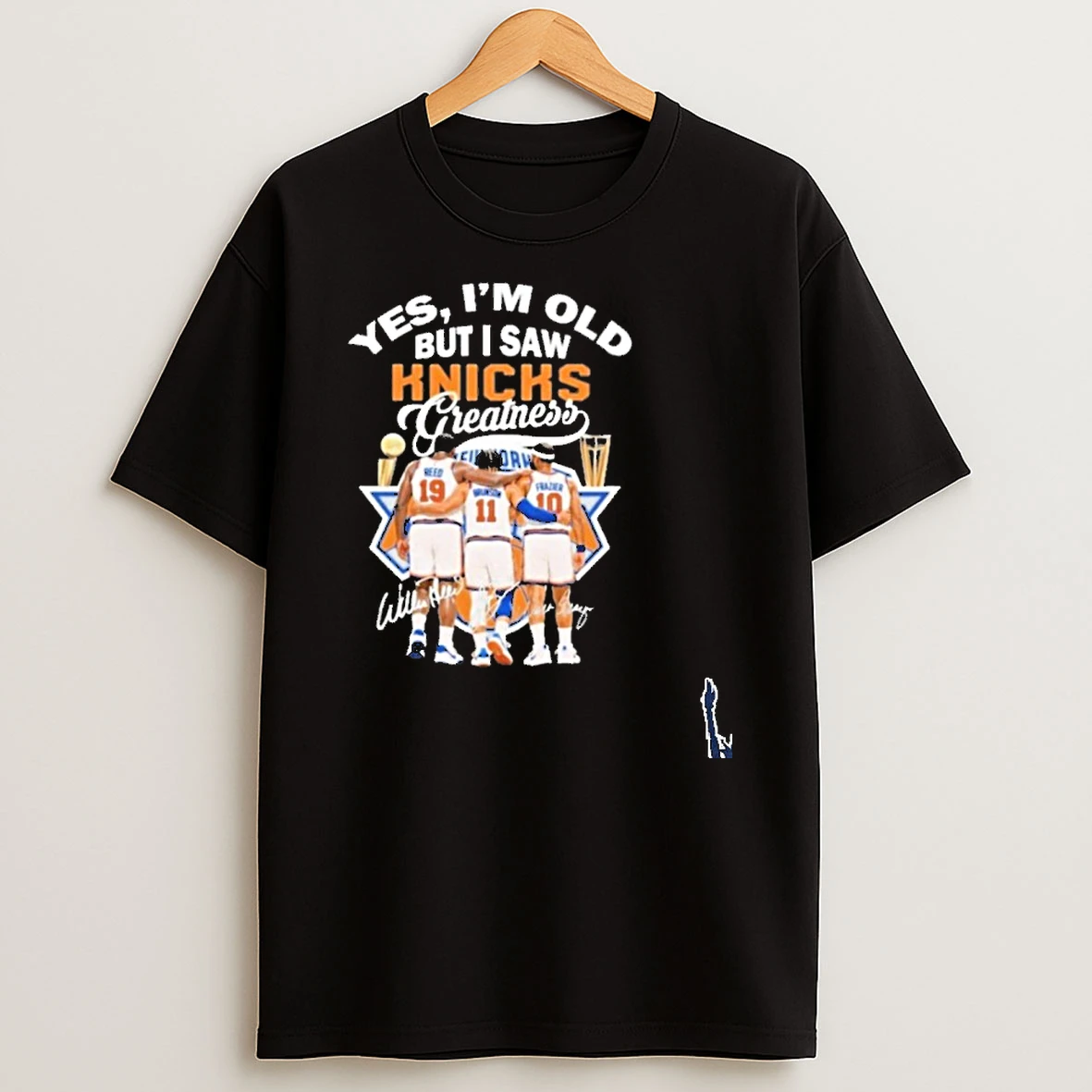 Yes Im Old But I Saw New York Knicks Greatness Signatures T Shirt