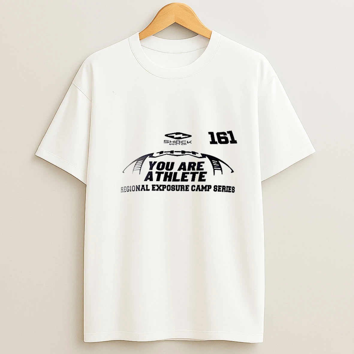 You Are Athlete Regional Exposure Camp Series American Football T Shirt