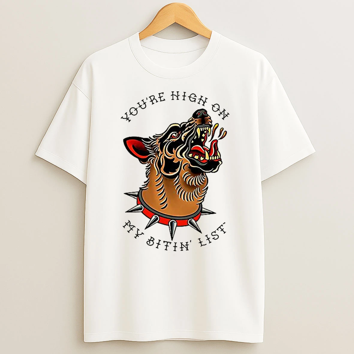 Youre High On My Bitin List Dog T Shirt