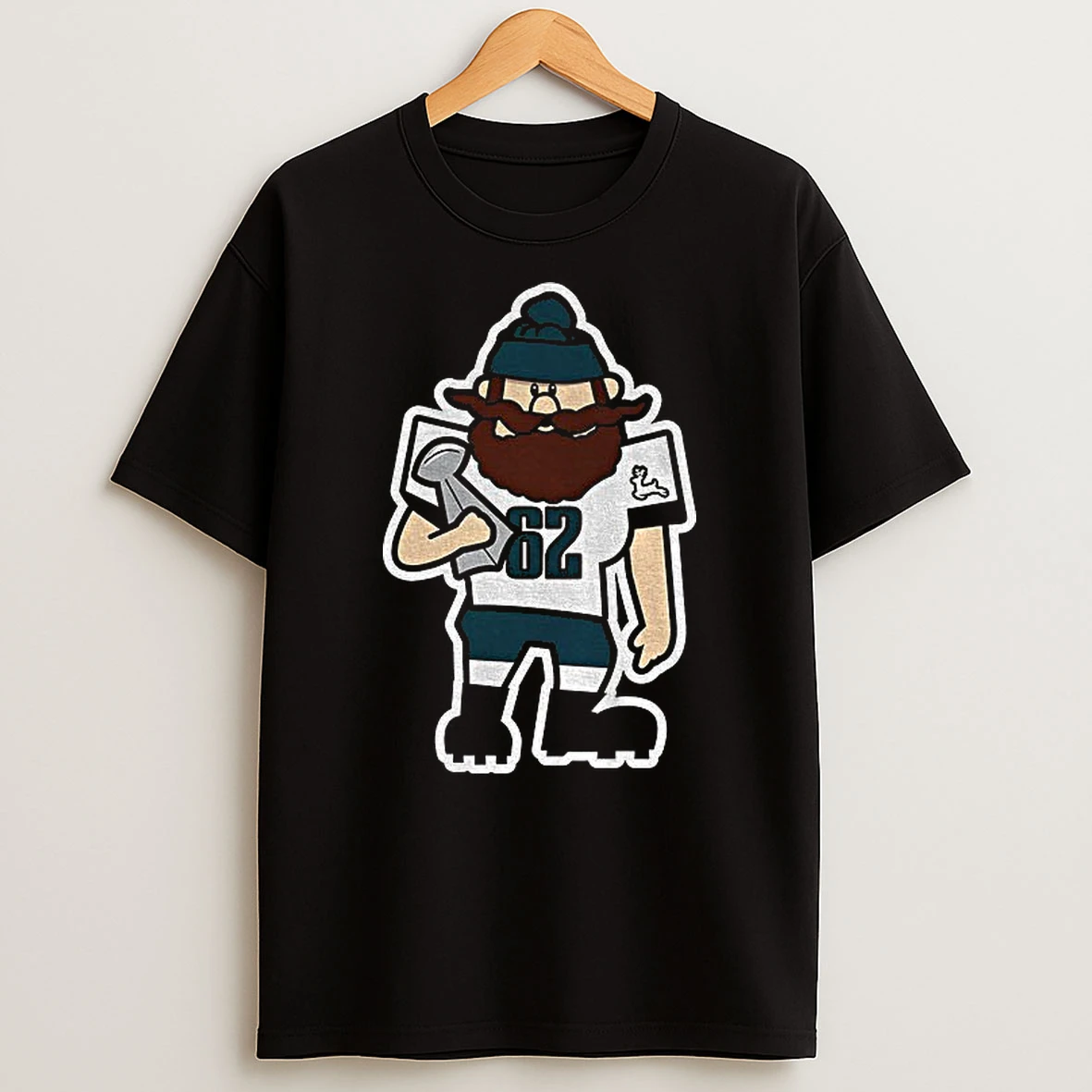 Yukon Cornelius X Jason Kelce Philadelphia Eagles Nfl Football T Shirt