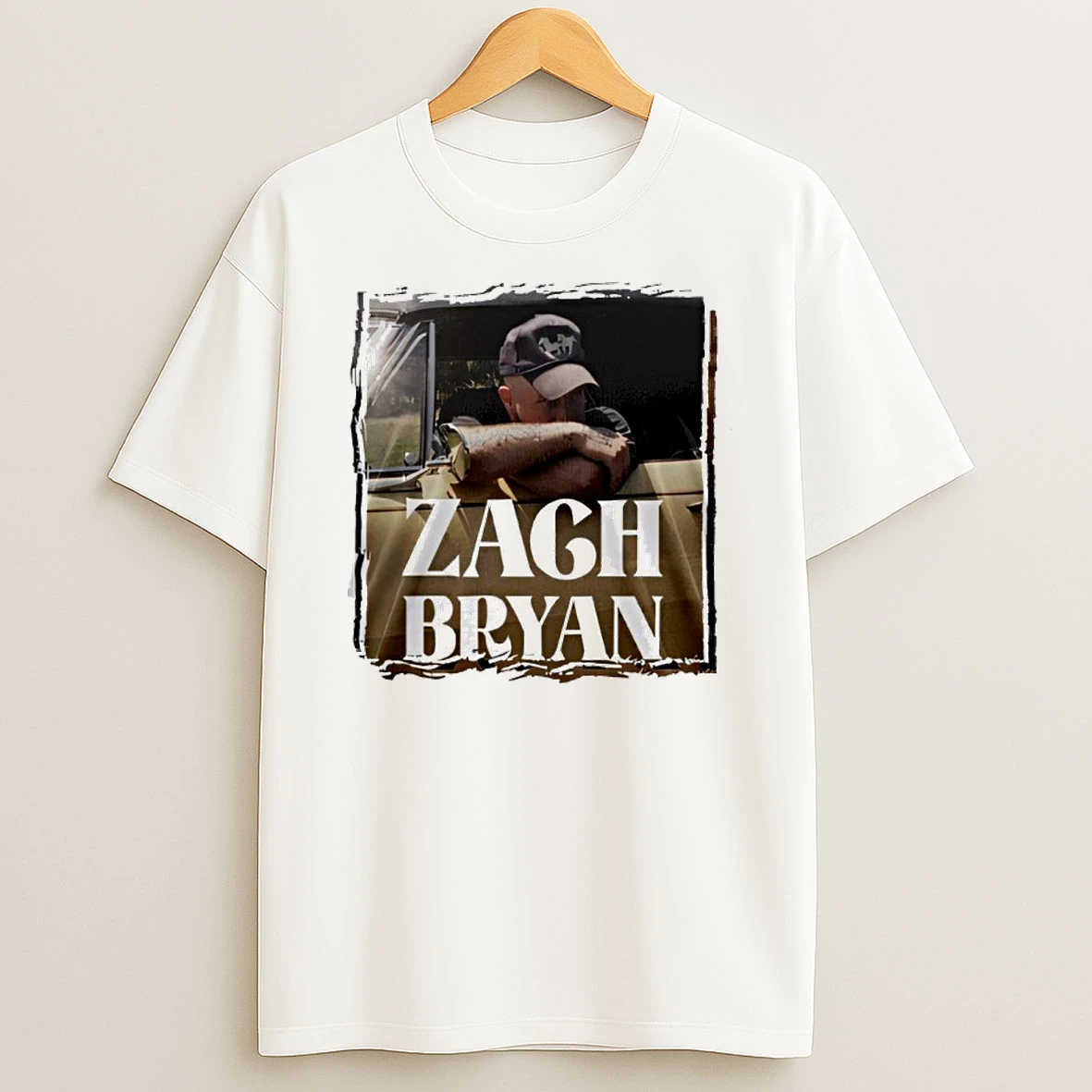 Zach Bryan With Heaven On Tour 2025 Country Folk Music Concert T Shirt
