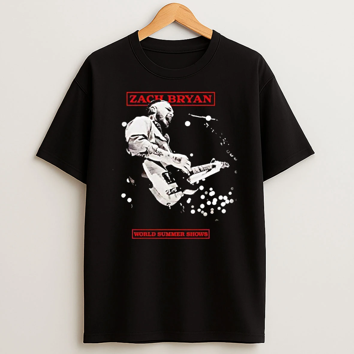 Zach Bryan World Summer Shows T Shirt