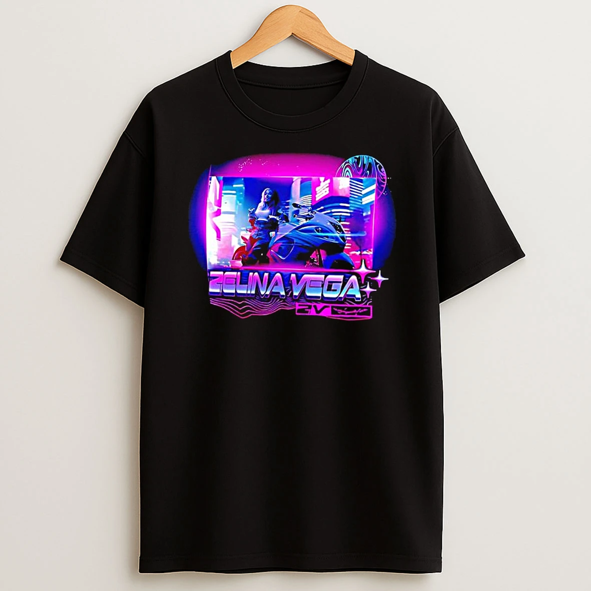 Zelina Vega Thea Megan Trinidad Budgen Wwe Womens Tag Team Champion T Shirt