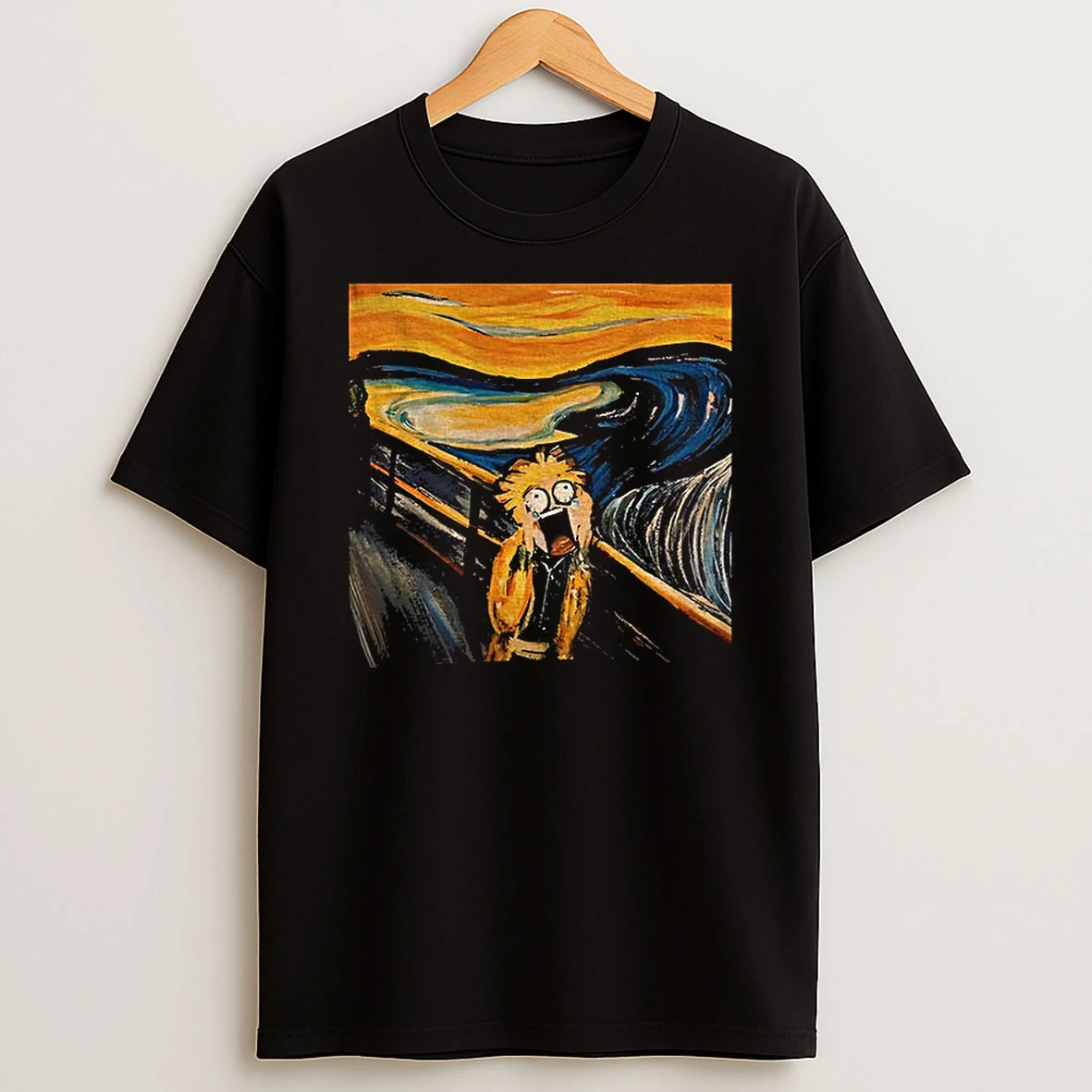 Zenitsu Scream Parody Funny Demon Slayer Anime Mashup Graphic T Shirt