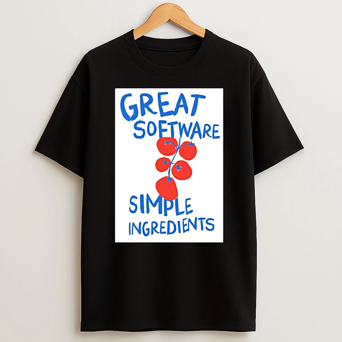 Zeno Rocha Great Software Resend Studios Simple Ingredients T Shirt