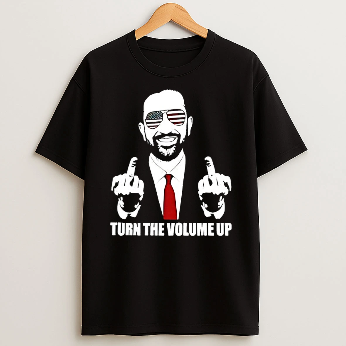 Zohran Mamdani Tell Donald Trump Turn The Volum Up T Shirt