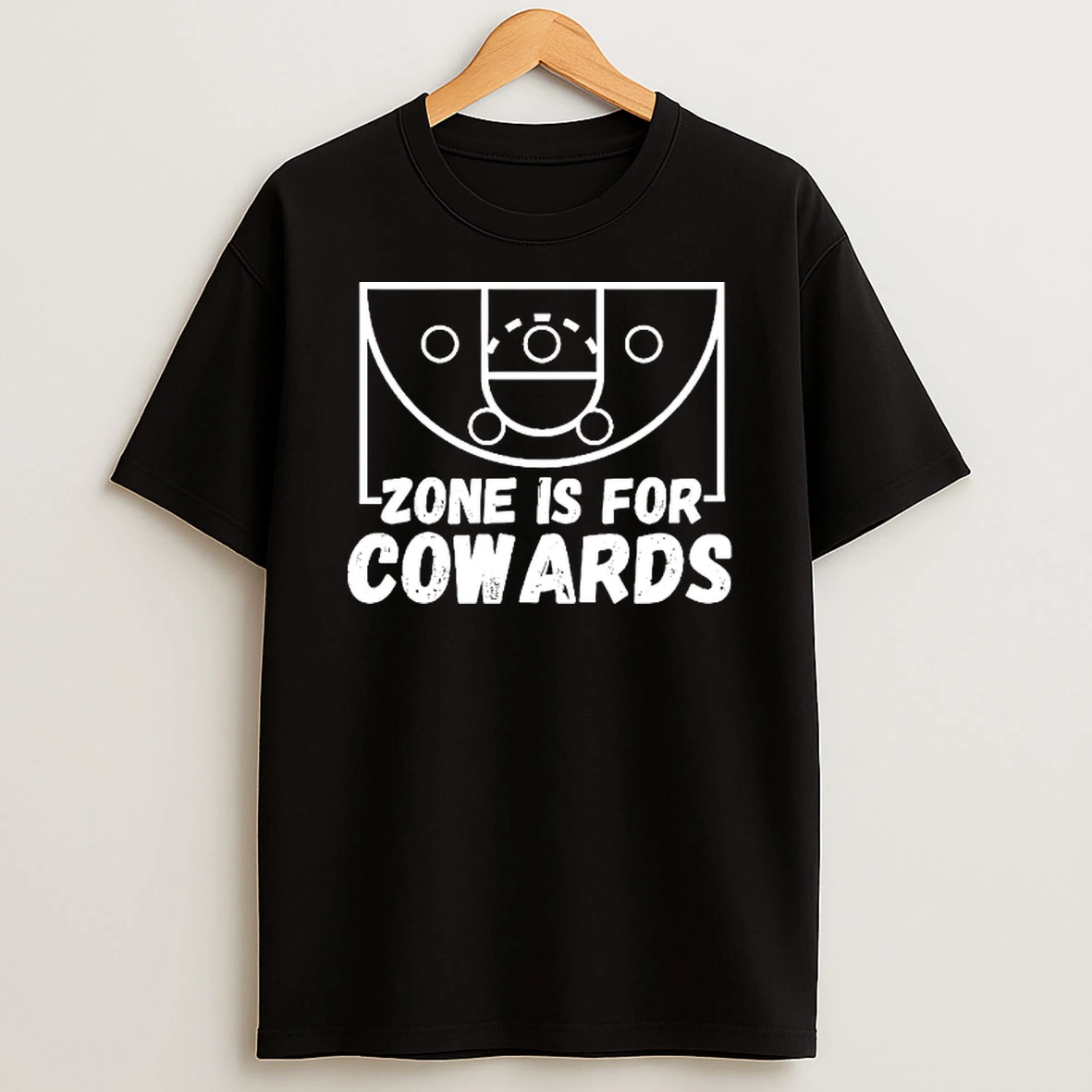 Zone Is For Cowards T Shirt