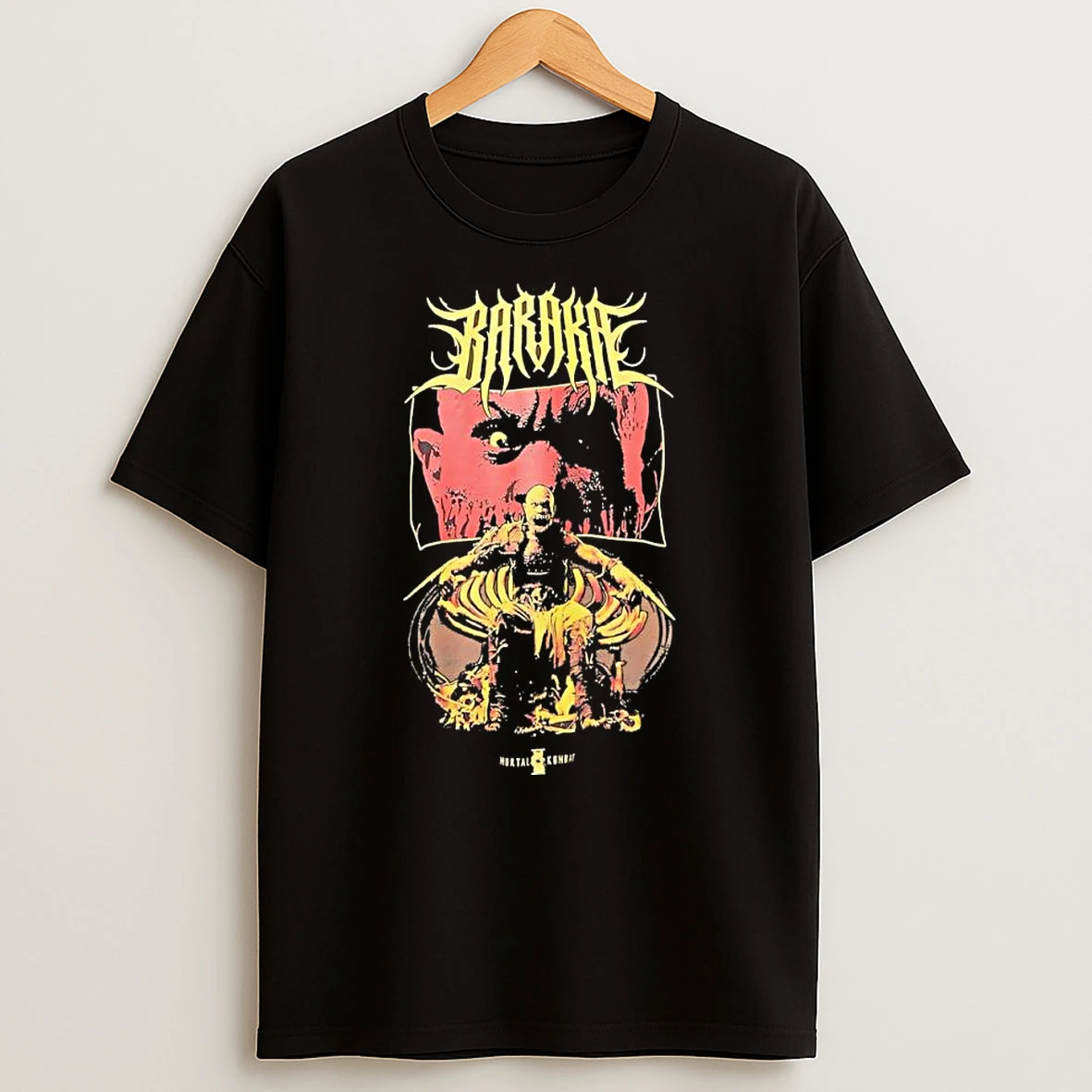 Vflippa Clickoneshirt 20251222_110226 32_baraka Metal Mortal Kombat Video Game Character T Shirt