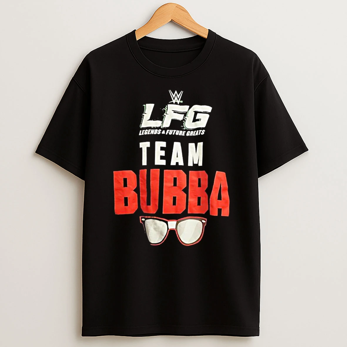 Vflippa Clickoneshirt 20251222_110226 32_wwe Lfg Legends And Future Greats Team Bubba Sunglasses T Shirt