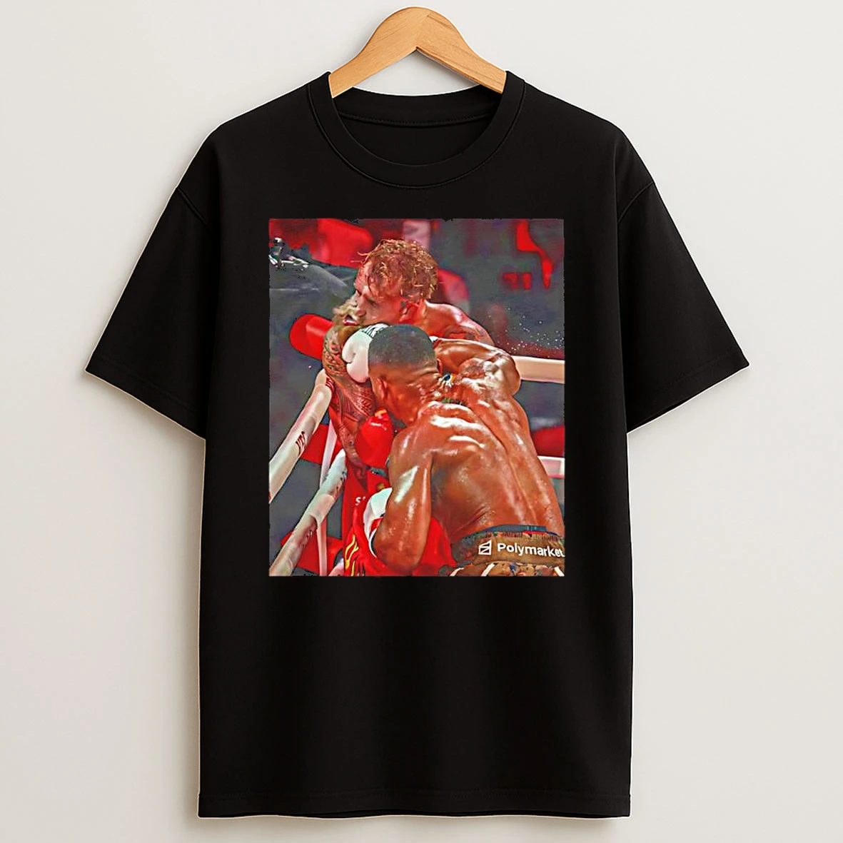 Vflippa Clickoneshirt 20251223_095040 49_anthony Joshua Knocking Out Jake Paul Perfect Choice Image T Shirt