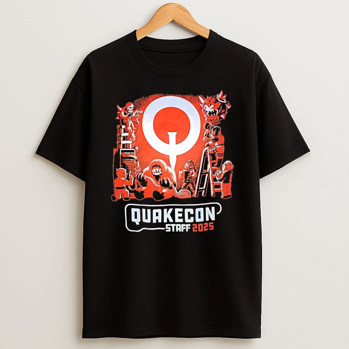 Vflippa Clickoneshirt 20251223_095040 49_quakecon 2025 Lan Party Logo Game Lover T Shirt