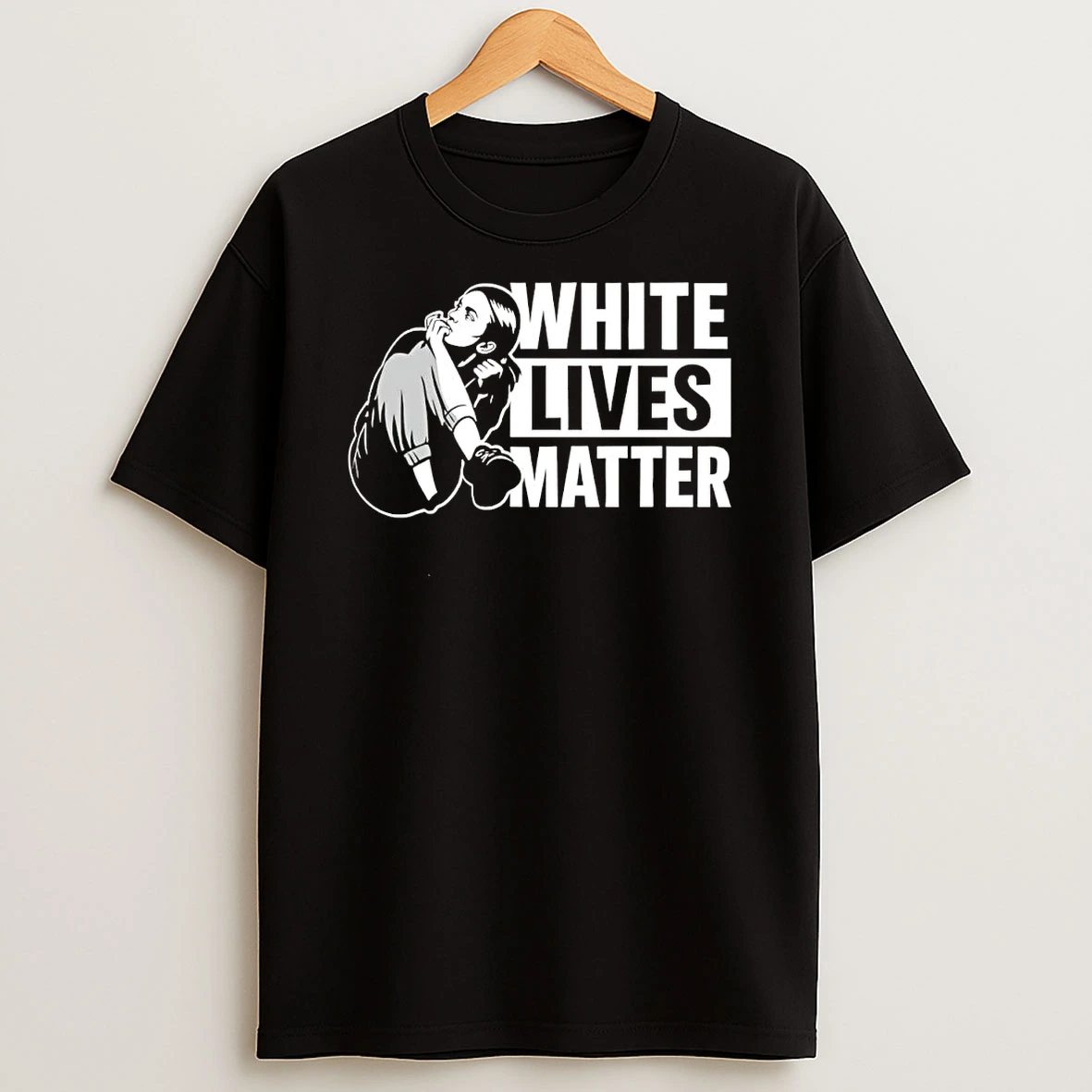 Vflippa Clickoneshirt 20251223_095040 49_white Lives Matter Slogan Sarcatical T Shirt