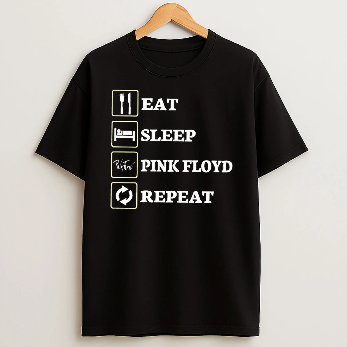 Vflippa Clickoneshirt 20251224_091254 152_eat Sleep Floyd Repeat Music Lover T Shirt