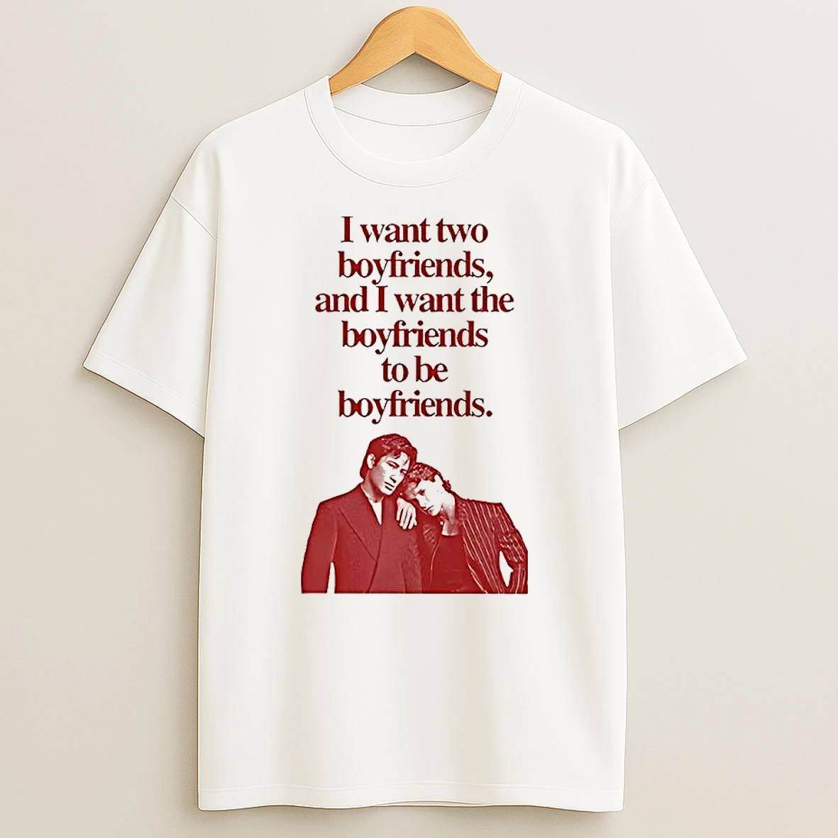 Vflippa Clickoneshirt 20251224_091254 152_ilya Shane Heated Rivalry I Want Two Boyfriends And I Want The Boyfriends To Be Boyfriends T Shirt