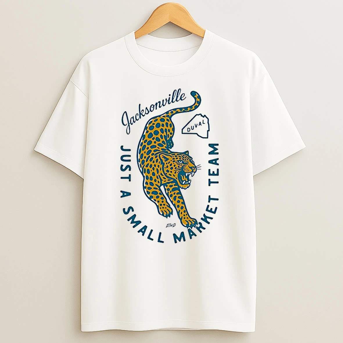 Vflippa Clickoneshirt 20251224_091254 152_jacksonville Jaguars Just A Small Market Team T Shirt