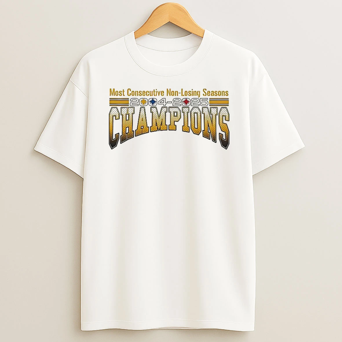 Vflippa Clickoneshirt 20251224_091254 152_most Consecutive Non Losing Seasons Champions 2004 2025 T Shirt