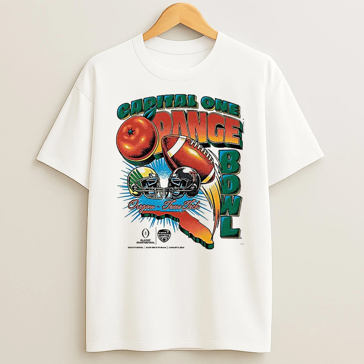 Vflippa Clickoneshirt 20251224_091254 152_oregon Ducks Vs Texas Tech Red Raiders Ncaa Capital One Orange Bowl 2025 Vintage Matchup T Shirt
