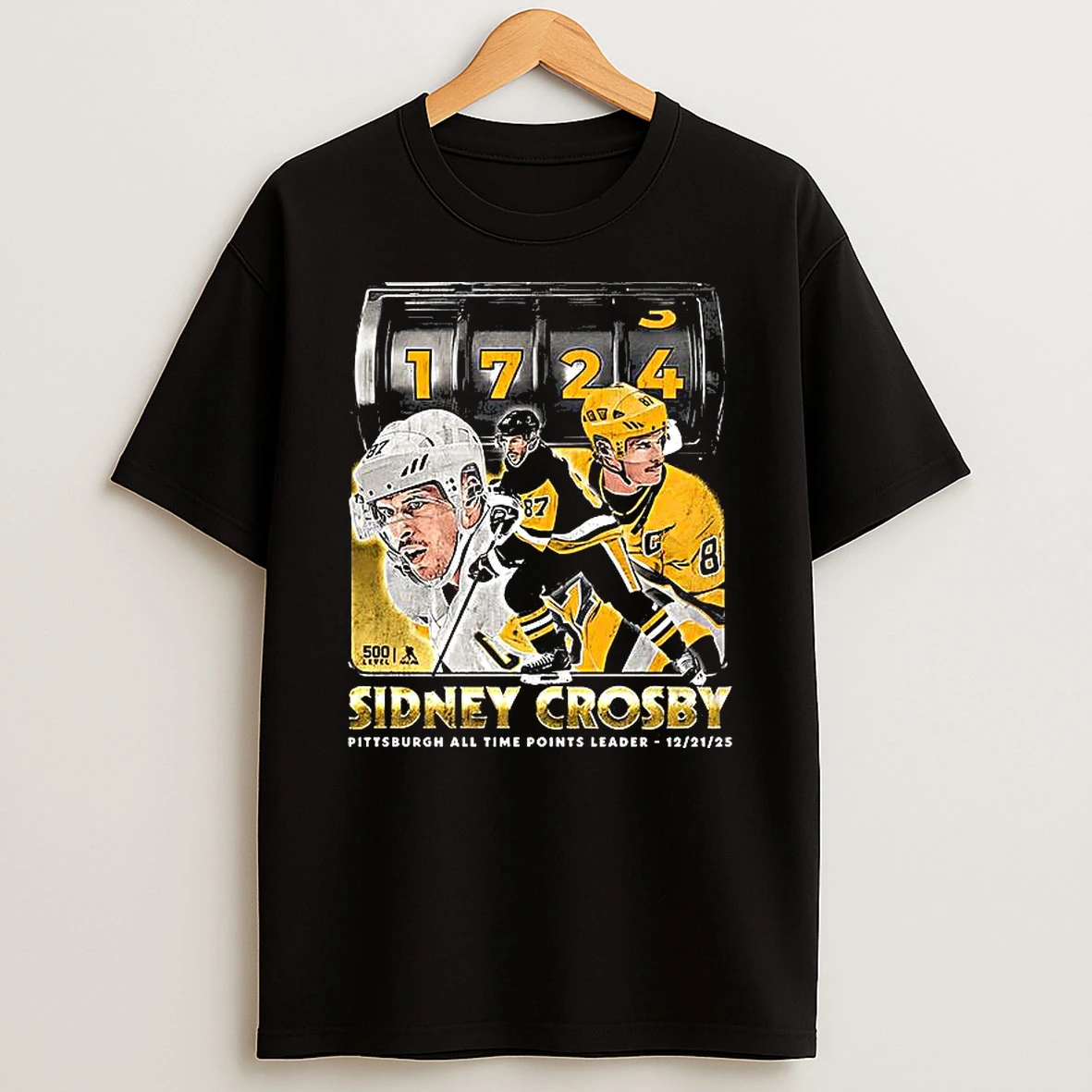 Vflippa Clickoneshirt 20251224_091254 152_sidney Crosby Pittsburgh All Time Points Leader T Shirt