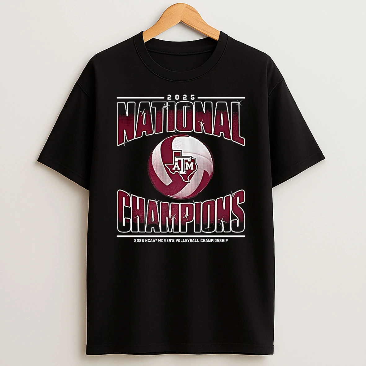 Vflippa Clickoneshirt 20251224_091254 152_texas Am Ncaa Womens Volleyball Ncaa 2025 National Champions T Shirt