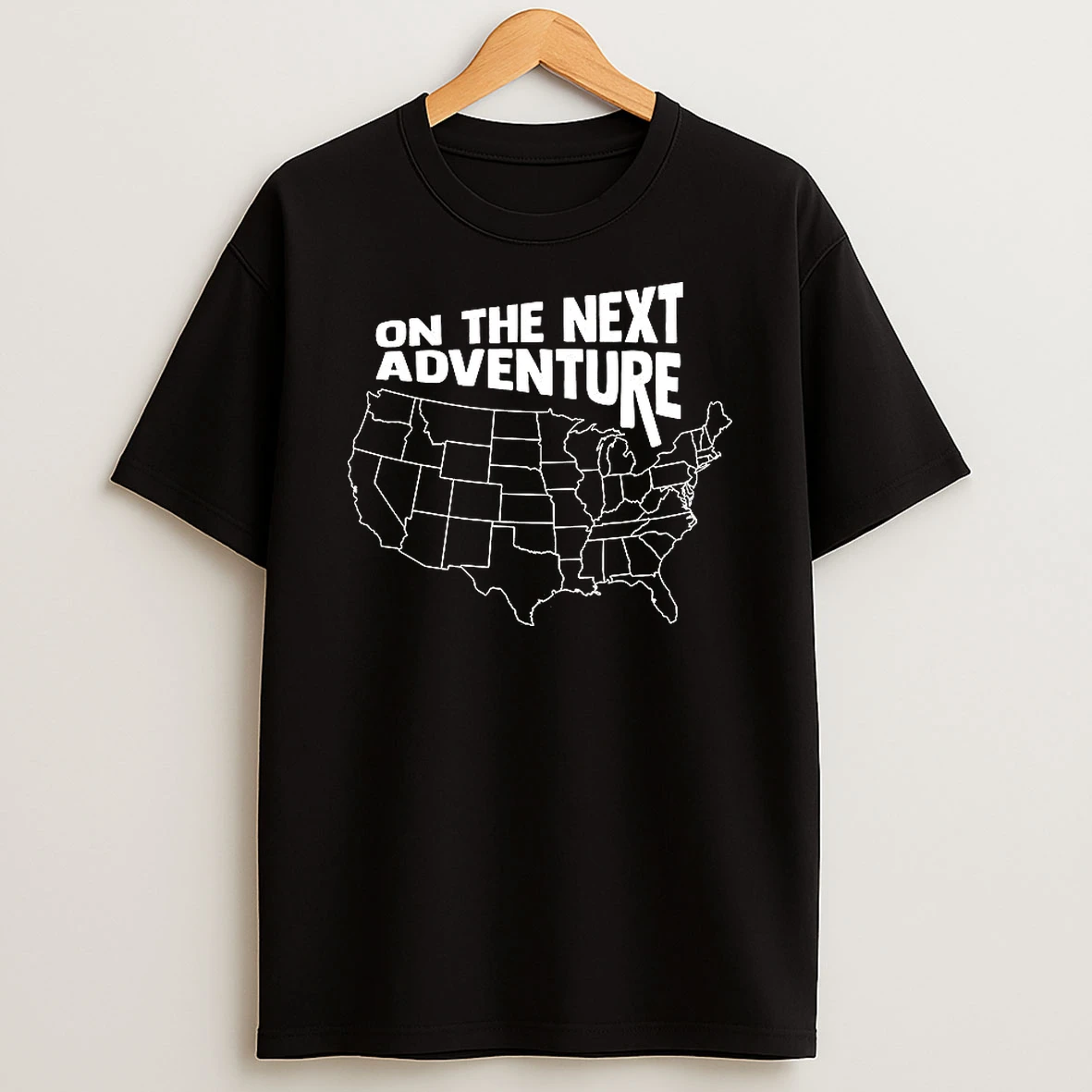 Vflippa Clickoneshirt 20251224_091254 152_united States Map On The Next Adventure T Shirt