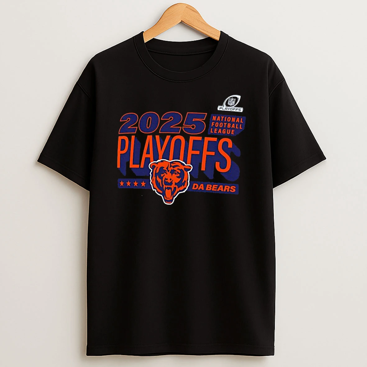 Vflippa Clickoneshirt 20251224_134513 36_chicago Bears 2025 Nfl Playoffs Logo T Shirt