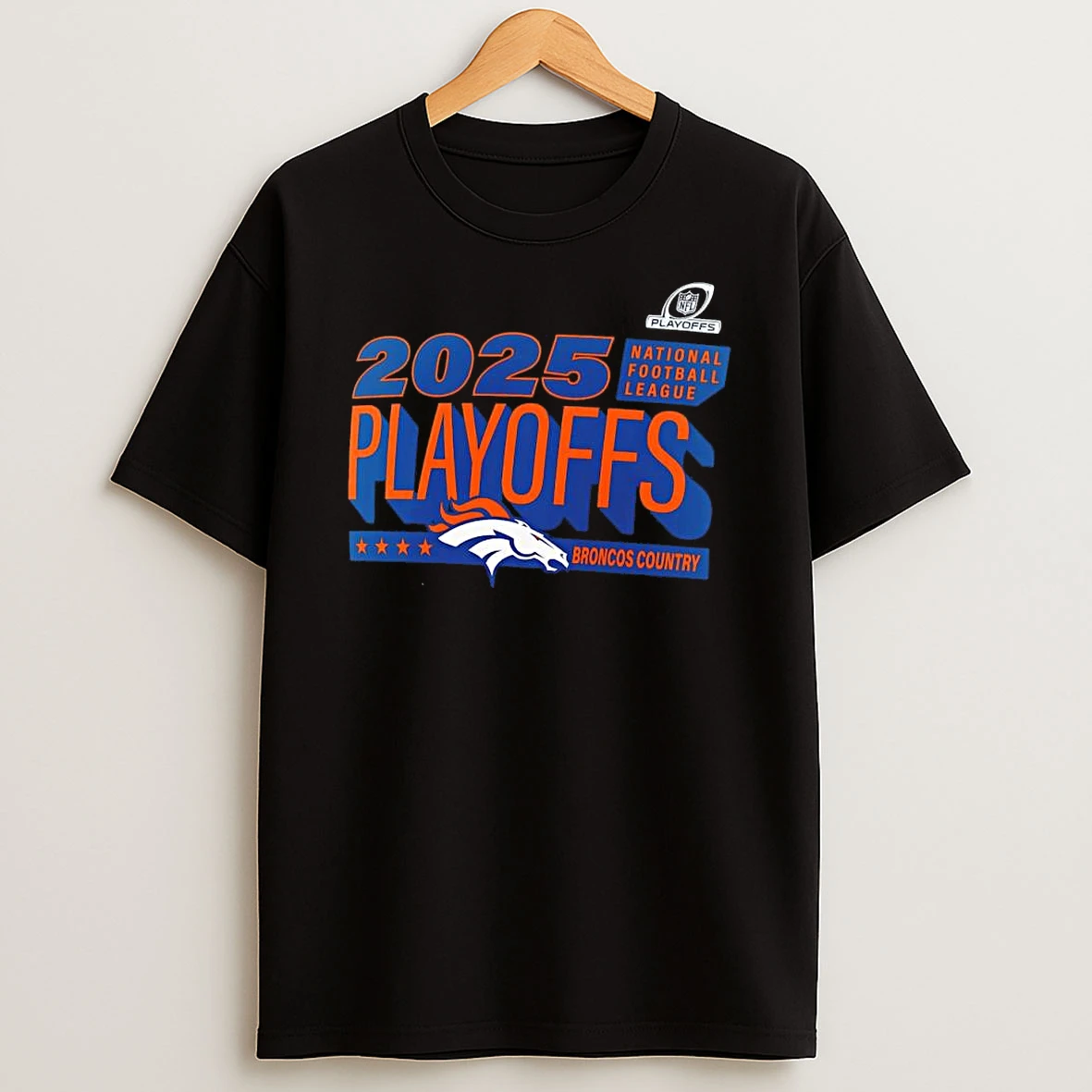 Vflippa Clickoneshirt 20251224_134513 36_denver Broncos 2025 Nfl Playoffs Logo T Shirt