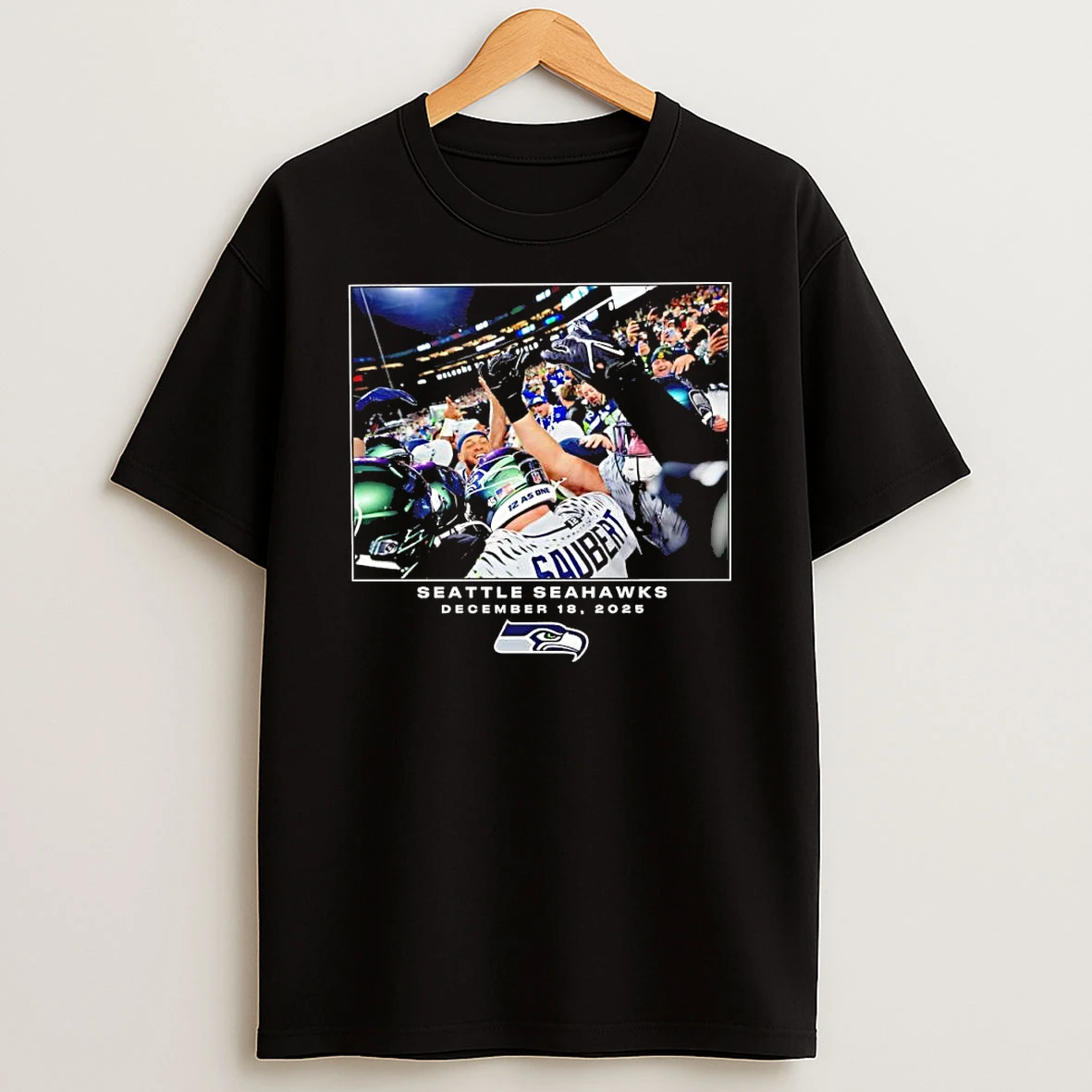 Vflippa Clickoneshirt 20251224_134513 36_eric Saubert Seattle Seahawks Nfl Flash Features Week 16 T Shirt