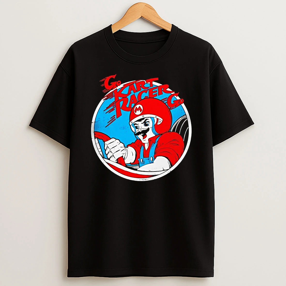 Vflippa Clickoneshirt 20251224_134513 36_go Kart Racer Go M Classic Video Game Character T Shirt