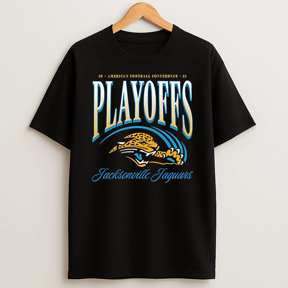 Vflippa Clickoneshirt 20251224_134513 36_jacksonville Jaguars 2025 American Football Conference Playoffs T Shirt
