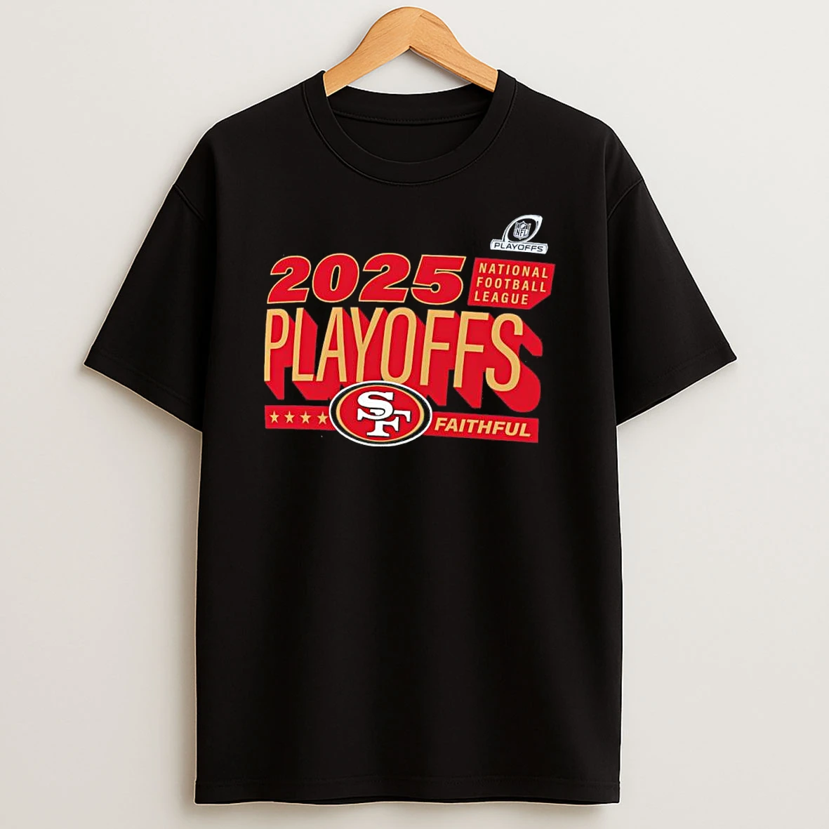 Vflippa Clickoneshirt 20251224_135835 17_san Francisco 49ers 2025 Nfl Playoffs Logo T Shirt