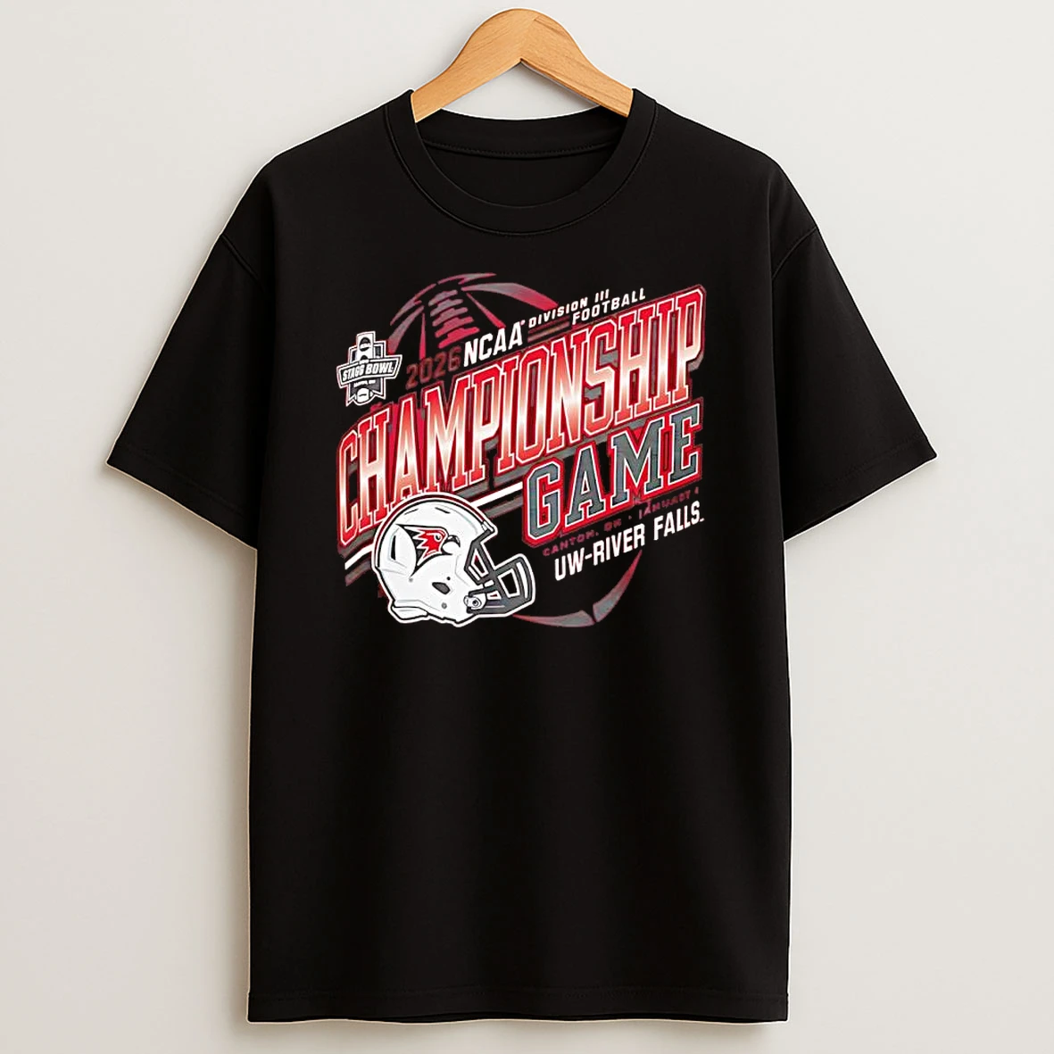 Vflippa Clickoneshirt 20251224_135835 17_uw River Falls 2026 Ncaa Division I Football Championship Game T Shirt