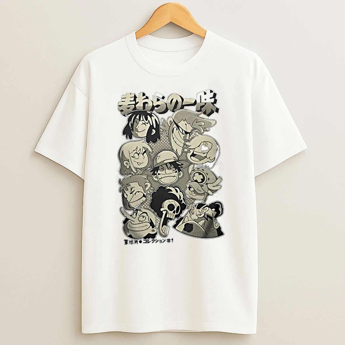 Vflippa Clickoneshirt 20251224_141228 15_crewmates One Piece Straw Hat Pirates Members T Shirt