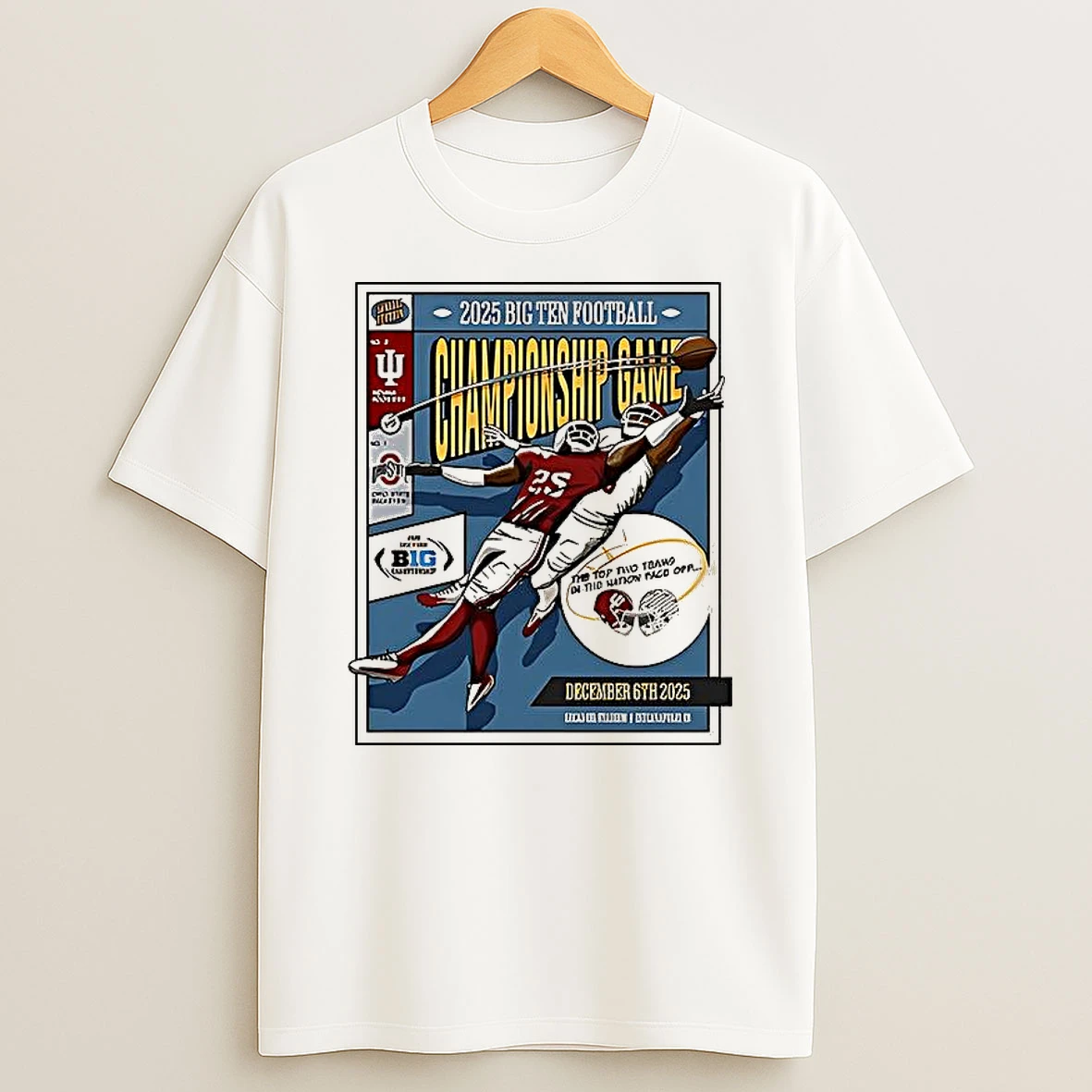 Vflippa Clickoneshirt 20251225_095059 138_big Ten Indiana Hoosiers Ohio State Buckeyes 2025 Championship T Shirt