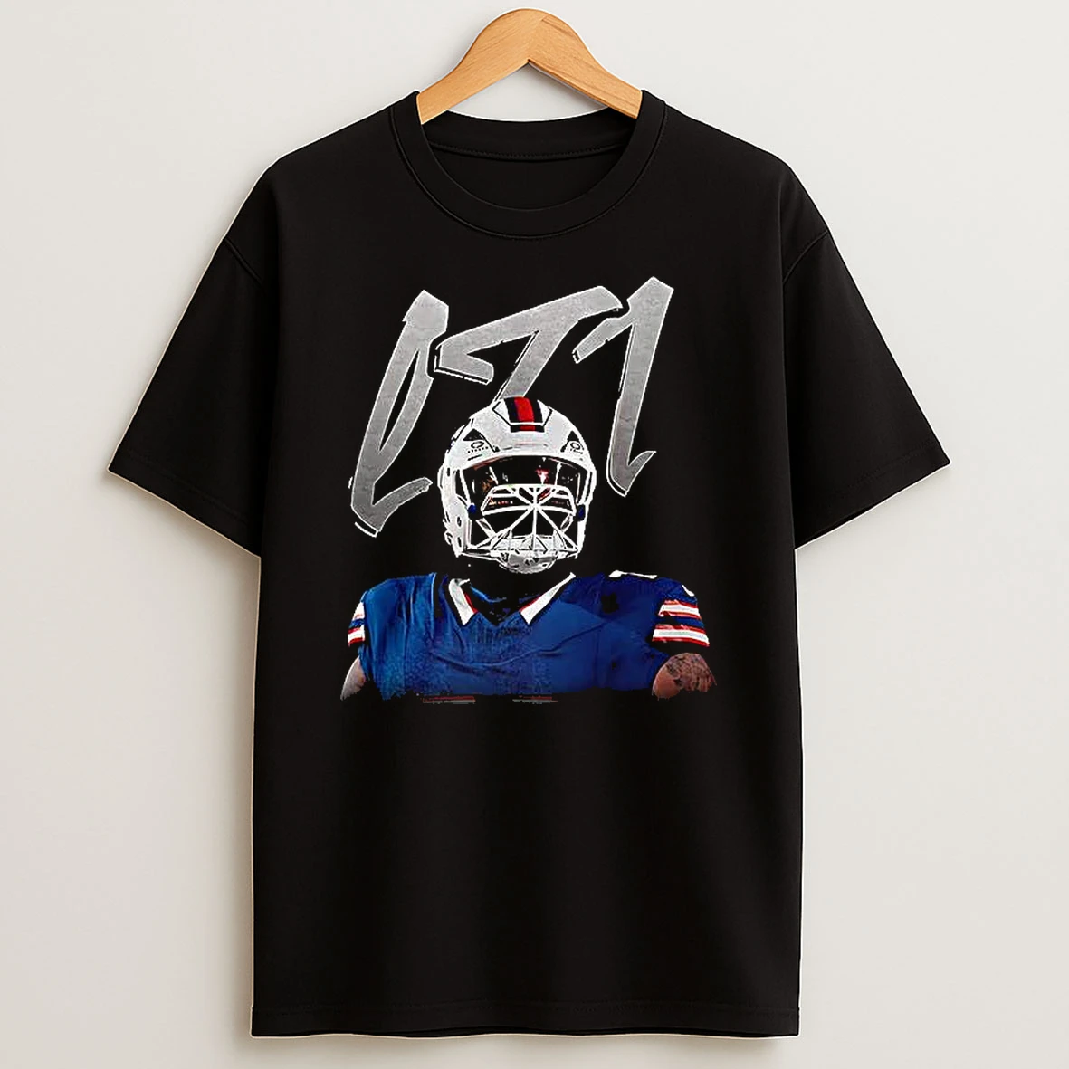 Vflippa Clickoneshirt 20251225_095059 138_bills Dion Dawkins Lt1 T Shirt