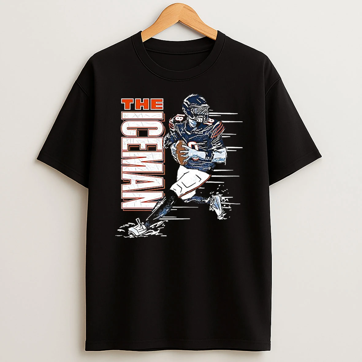 Vflippa Clickoneshirt 20251225_095059 138_caleb Williams The Iceman Chicago Bears Football Number 18 T Shirt
