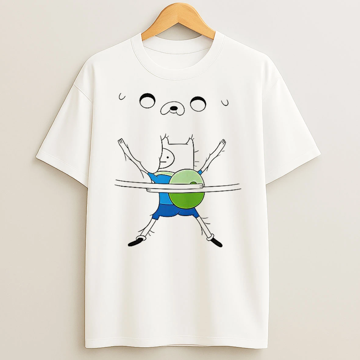 Vflippa Clickoneshirt 20251225_095059 138_finn The Human Hug Boobs T Shirt