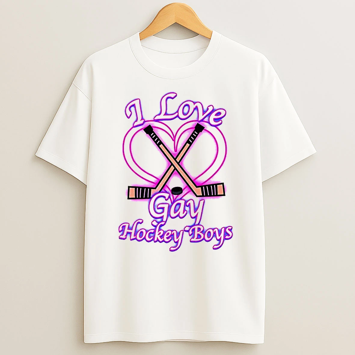Vflippa Clickoneshirt 20251225_095059 138_i Love Gay Hockey Boys Heated Rivalry Romantic T Shirt