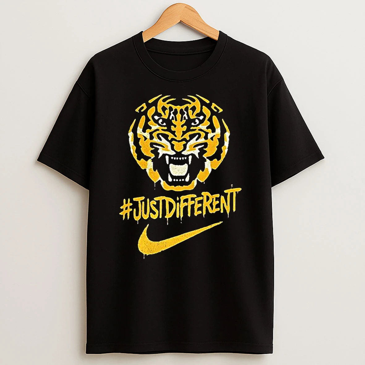 Vflippa Clickoneshirt 20251225_095059 138_just Different Lsu Tigers Logo T Shirt