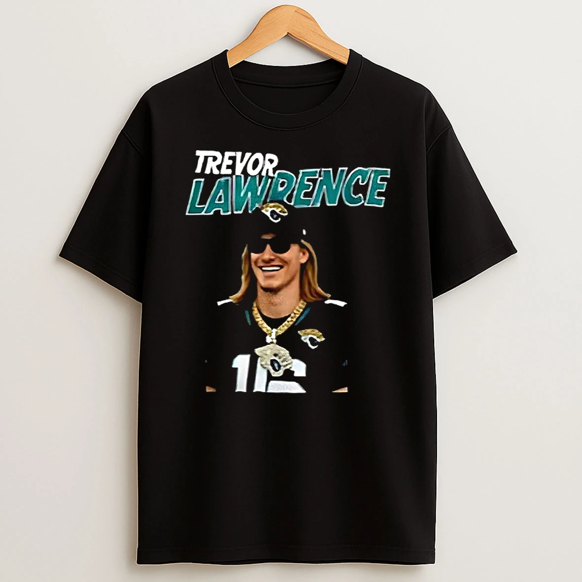 Vflippa Clickoneshirt 20251225_095059 138_trevor Lawrence Jacksonville Jaguars 2026 Number 16 Gang T Shirt