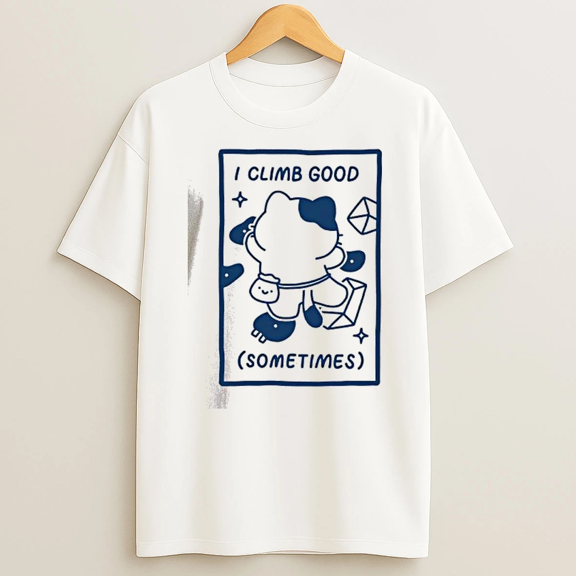 Vflippa Dalatshirt 20251209_113452 71_i Climb Good Sometimes Cute Cat T Shirt
