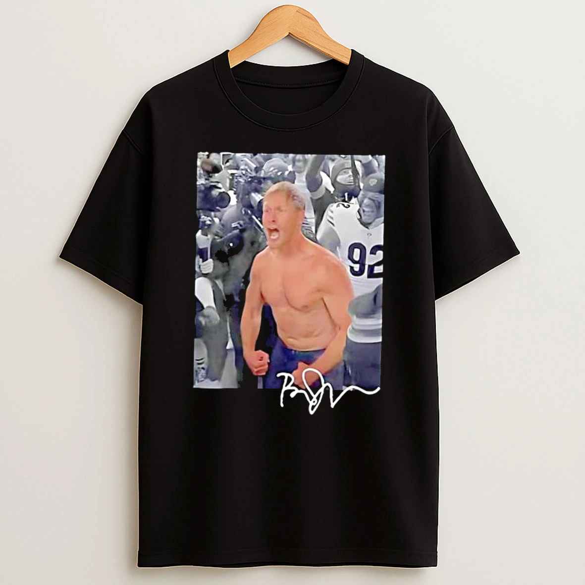 Vflippa Dalatshirt 20251209_115549 16_chicago Bears Ben Johnson Celebration Football Meme Game Day T Shirt