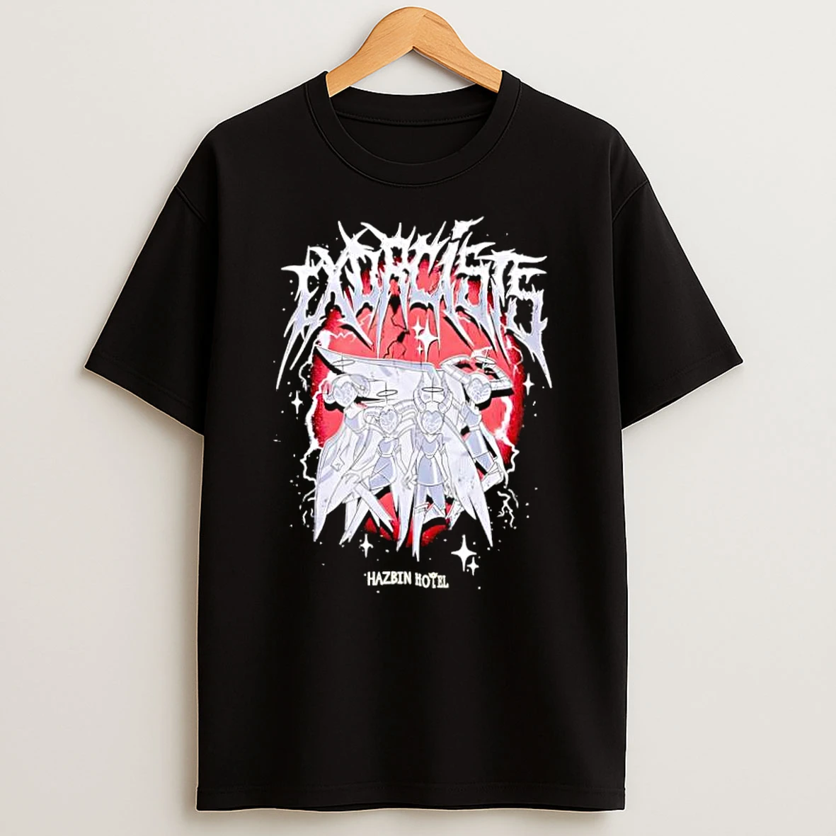 Vflippa Dalatshirt 20251209_115549 16_hazbin Hotel Exorcists Metal Graphic Style T Shirt