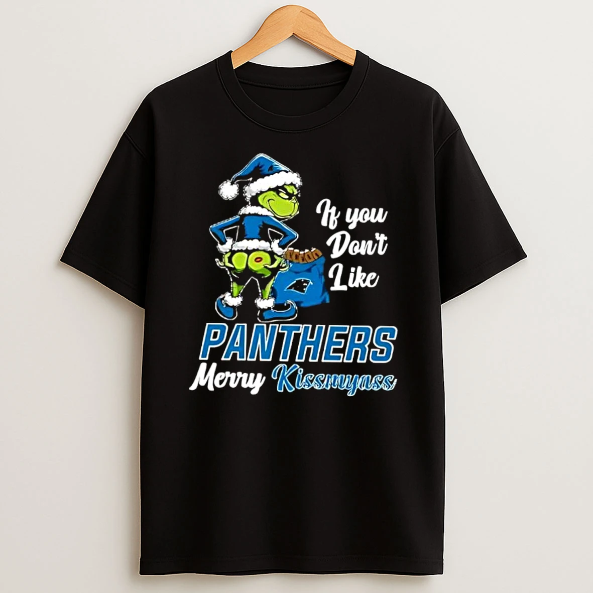 Vflippa Dalatshirt 20251209_172411 80_grinch Christmas If You Dont Like Carolina Panthers Merry Kissmyass T Shirt