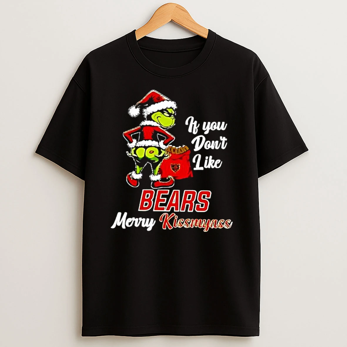 Vflippa Dalatshirt 20251209_172411 80_grinch Christmas If You Dont Like Chicago Bears Merry Kissmyass T Shirt