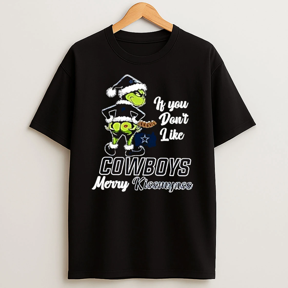 Vflippa Dalatshirt 20251209_172411 80_grinch Christmas If You Dont Like Dallas Cowboys Merry Kissmyass T Shirt