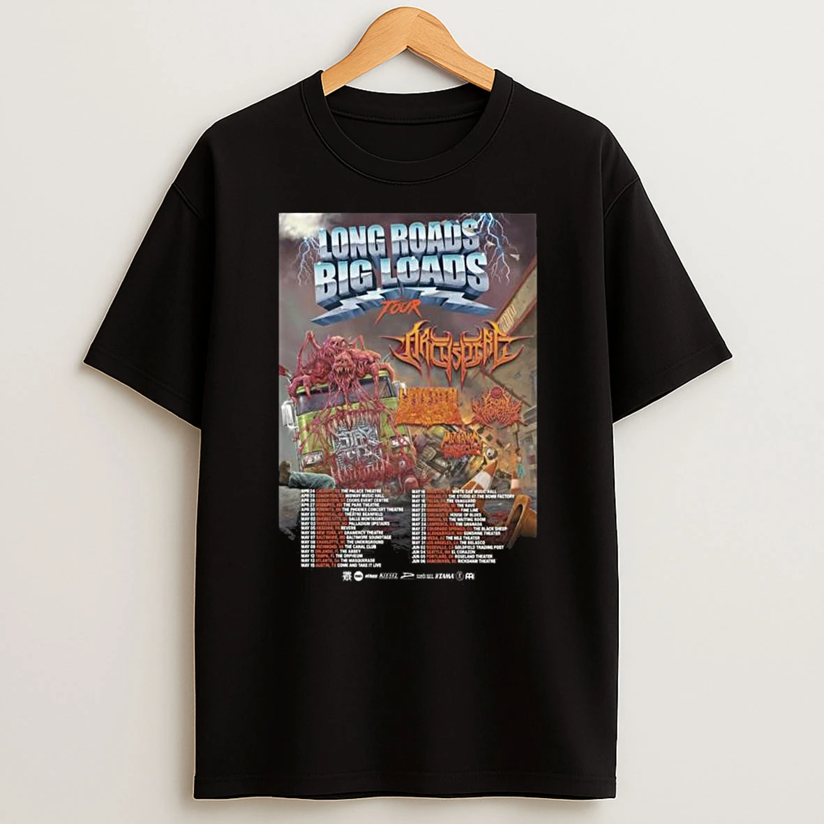 Vflippa Legendusashirt 20251217_115348 55_long Roads Big Loads Tour 2026 Schedule Tour Dates T Shirt