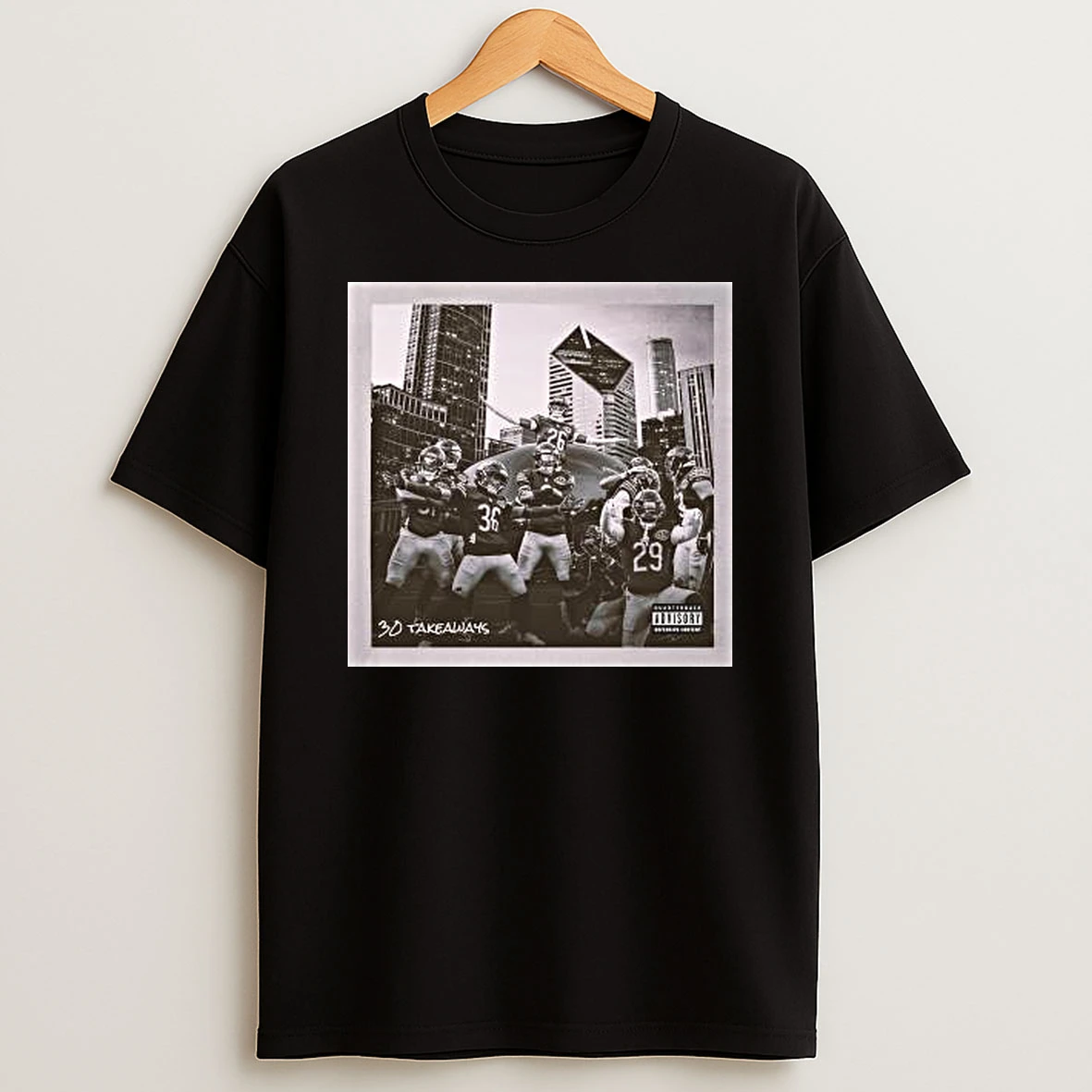 Vflippa Legendusashirt 20251217_165621 107_chicago Bears No Notes No Skips On Repeat T Shirt